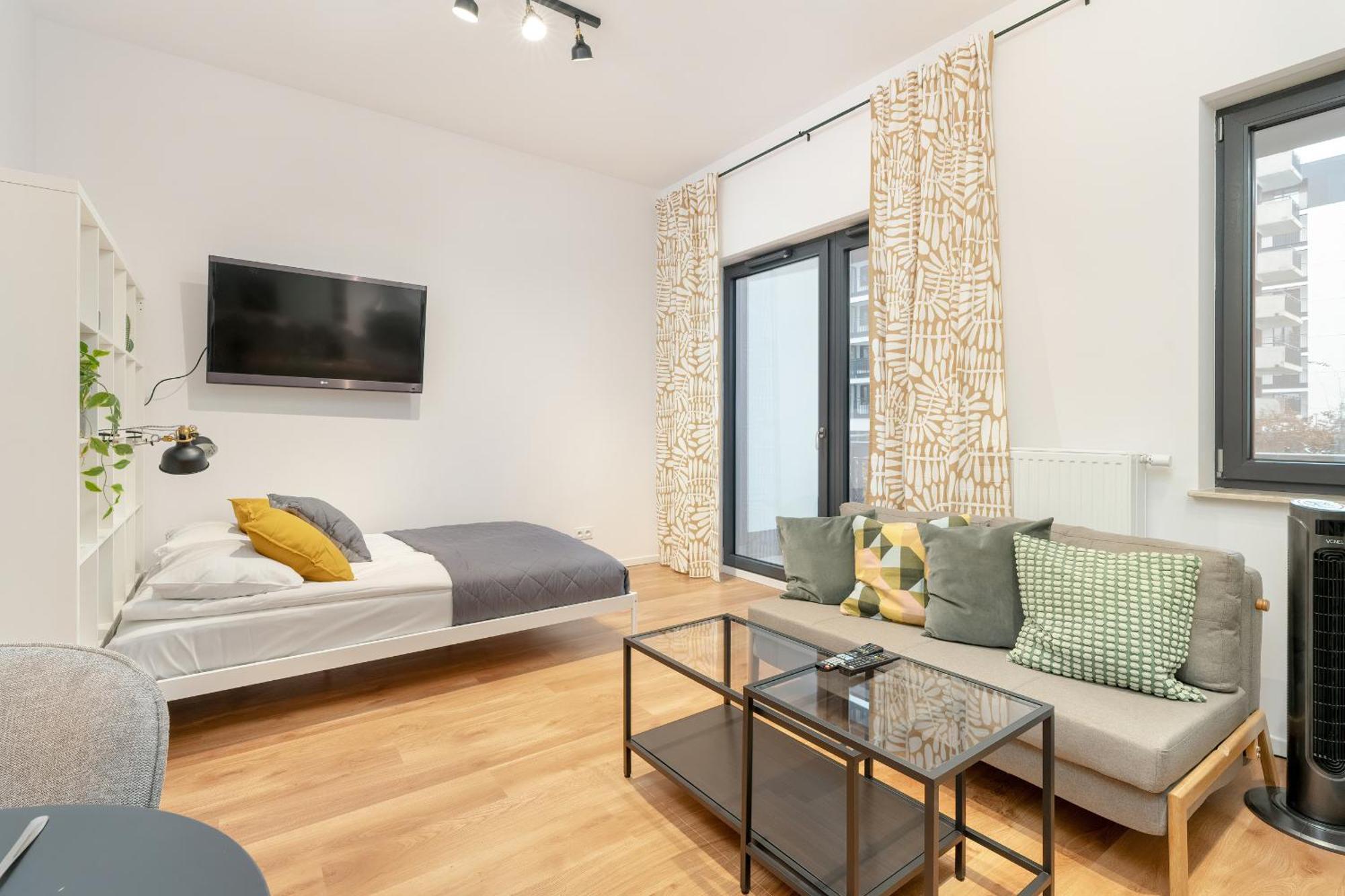 Cozy Studio With Balcony And Free Garage By Noclegi Renters Poznań Extérieur photo